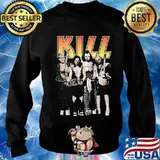 Halloween horror characters kill kiss band s Sweater