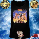 Halloween horror characters kiss destroyers s Tank top