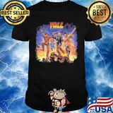 Halloween horror characters kiss destroyers shirt