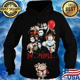 Halloween horror characters mask ew people s Hoodie