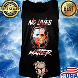 Halloween horror characters no lives matter s Tank top