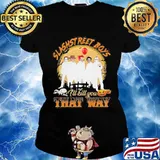 Halloween horror characters slashstreet boys i'll kill you that way pumpkin s Ladies tee
