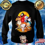 Halloween horror characters the peanuts moon s Sweater