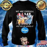 Halloween horror characters we are friends and then we worked at kroger s Sweater
