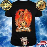 Halloween horror characters welcome night a fear shirt