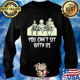 Halloween horror characters you can't sit with us s Sweater
