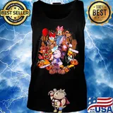 Halloween horror mickey mouse characters cartoon s Tank top