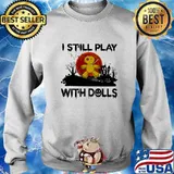 Halloween i still play with dolls sunset s Sweater
