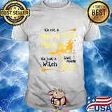 Halloween it's not a resting witch face it's just a witch that needs rest shirt