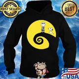 Halloween jack skellington and snoopy s Hoodie