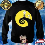 Halloween jack skellington and snoopy s Sweater