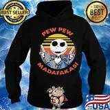 Halloween jack skellington pew pew madafakas vintage retro s Hoodie
