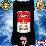 Halloween jack skellington very scary pumpkin soup s Tank top