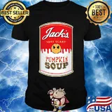 Halloween jack skellington very scary pumpkin soup shirt