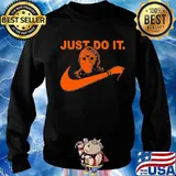 Halloween jason voorhees just do it nike logo s Sweater