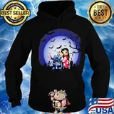 Halloween lilo and stitch moon s Hoodie