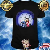 Halloween lilo and stitch moon shirt