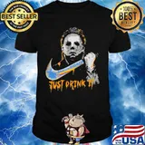 Halloween michael myers dutch bros just drink it shirt