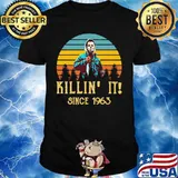Halloween michael myers killin it since 1978 vintage retro shirt