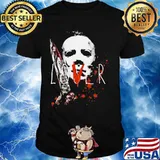 Halloween michael myers loves bloods shirt