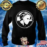 Halloween michael myers mask i hate people s Sweater