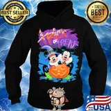 Halloween mickey minnie mouse trick or treat pumpkin s Hoodie