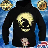 Halloween nightmare jack skellington witch moon s Hoodie