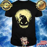 Halloween nightmare jack skellington witch moon shirt