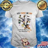 Halloween Owl Tree Every student can learn just not on the same day or in the same day shirt