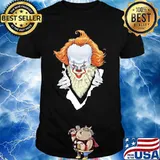 Halloween pennywise blood insides shirt