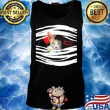 Halloween pennywise cat six feet people s Tank top