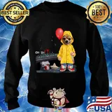 Halloween pitbull oh shit s Sweater