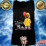 Halloween pitbull oh shit s Tank top