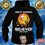 Halloween snoopy great pumpkin believer since 1996 s Hoodie