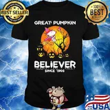 Halloween snoopy great pumpkin believer since 1996 shirt