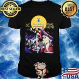 Halloween the bitch bros before christmas moon shirt