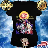 Halloween the dr pepper before christmas moon s Ladies tee