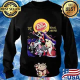 Halloween the dr pepper before christmas moon s Sweater