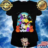 Halloween the mini adventures of winnie the pooh s Ladies tee