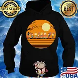 Halloween the peanuts moon vintage retro s Hoodie