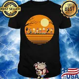 Halloween the peanuts moon vintage retro shirt