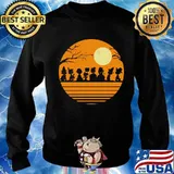Halloween the peanuts moon vintage s Sweater