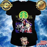 Halloween the starbucks before christmas moon s Ladies tee