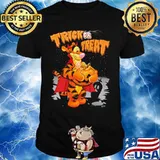 Halloween tigger trick or treat pumpkin shirt
