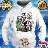Halloween tree the nightmare characters cartoon chibi s Hoodie