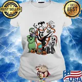 Halloween tree the nightmare characters cartoon chibi s Ladies tee