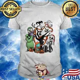 Halloween tree the nightmare characters cartoon chibi shirt