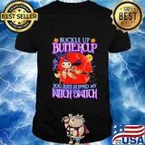 Halloween turtles buckle up buttercup you just flipped my witch switch shirt