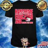Handsome black educated and winston salem state university shirt
