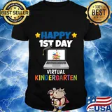 Happy 1st Day Virtual Kindergarten T-Shirt